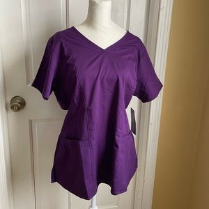 Healing Hands scrub top